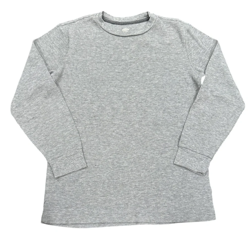 Old Navy Kids gray long sleeve thermal tee size Large 10/12